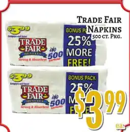 Trade Fair Supermarket Trade Fair NAPKINS offer