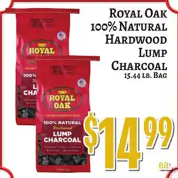 Trade Fair Supermarket Royal Oak 100% NATURAL Hardwood Lump Charcoal offer