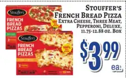 Trade Fair Supermarket Stouffer's FRENCH BREAD PIZZA offer