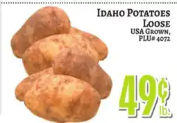 Trade Fair Supermarket Idaho Potatoes offer