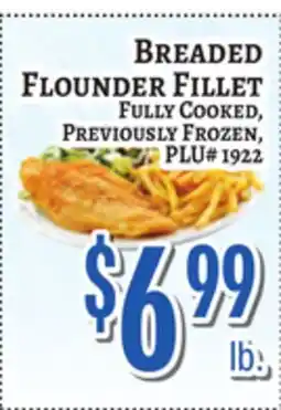 Trade Fair Supermarket BREADED FLOUNDER FILLET offer
