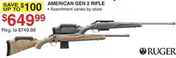 Dunham's Sports RUGER AMERICAN GEN 2 RIFLE offer