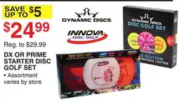 Dunham's Sports DX OR PRIME STARTER DISC GOLF SET offer