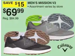 Dunham's Sports CALLAWAY MEN'S MISSION V2 offer