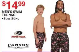 Dunham's Sports MEN'S SWIM TRUNKS offer
