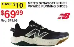 Dunham's Sports NEW BALANCE MEN'S DYNASOFT NITREL V6 WIDE RUNNING SHOES offer