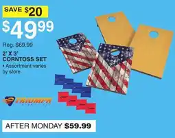 Dunham's Sports 2' X 3' CORNTOSS SET offer