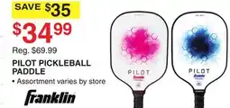 Dunham's Sports FRANKLIN PILOT PICKLEBALL PADDLE offer