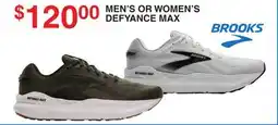 Dunham's Sports BROOKS MEN'S OR WOMEN'S DEFYANCE MAX offer