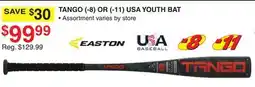 Dunham's Sports TANGO (-8) OR (-11) USA YOUTH BAT offer