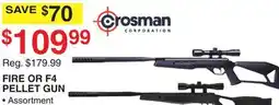 Dunham's Sports CROSMAN FIRE OR F4 PELLET GUN offer