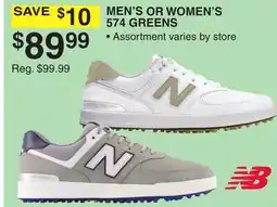 Dunham's Sports NEW BALANCE MEN'S OR WOMEN'S 574 GREENS offer