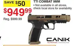 Dunham's Sports CANIK TTI COMBAT 9MM offer