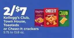 Hy-Vee Kellogg's Club, Town House, Toasteds offer