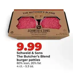 Hy-Vee Schweid & sons. the very best gurger offer
