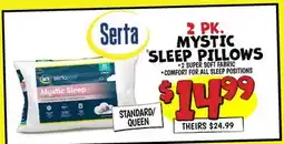 Ollie's 2 РК. MYSTIC SLEEP PILLOWS offer