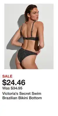 Victoria's Secret Victoria's Secret Swim Brazilian Bikini Bottom offer