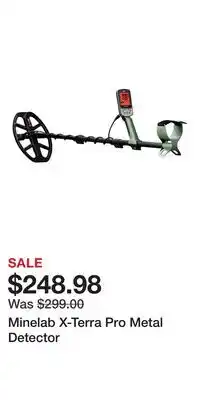 Cabela's Minelab X-Terra Pro Metal Detector offer