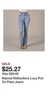 Cabela's Natural Reflections Lucy Pull On Flare Jeans offer