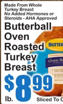 SuperFresh Butterball Oven Roasted Turkey Breast offer