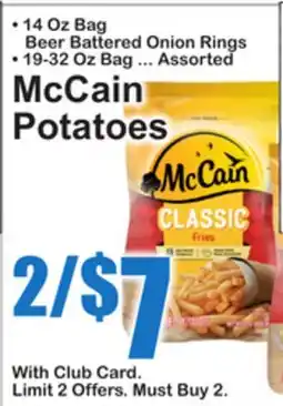 SuperFresh McCCain Potatoes offer