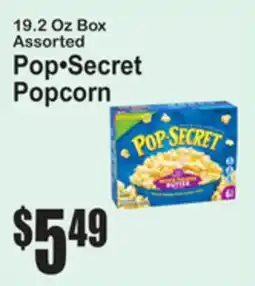 SuperFresh 19.2 Oz Box Assorted Pop•Secret Popcorn offer