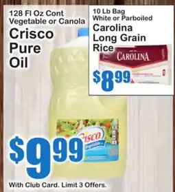 SuperFresh Crisco Pure Oil offer