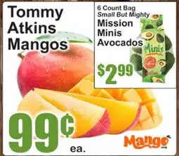 SuperFresh Tommy Atkins Mangos offer