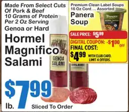 SuperFresh Hormel Magnifico Salami offer