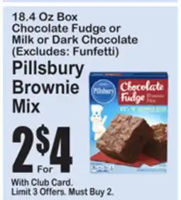 SuperFresh Pillsbury Brownie Mix offer