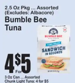 SuperFresh Bumble Bee Tuna offer