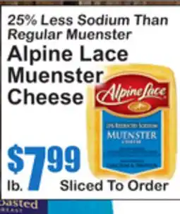 SuperFresh Alpine Lace Muenster Cheese offer