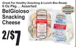 SuperFresh BelGioioso Snacking Cheese offer