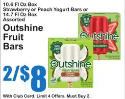 SuperFresh Outshine Fruit Bars offer