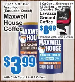 SuperFresh Maxwell House Coffee offer