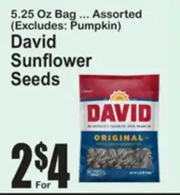 SuperFresh David Sunflower Seeds offer