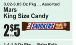 SuperFresh Mars King Size Candy offer