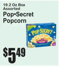 SuperFresh 19.2 Oz Box Assorted Pop·Secret Popcorn offer