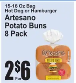 SuperFresh Artesano Potato Buns offer