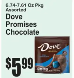 SuperFresh Assorted Dove Promises Chocolate offer