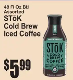 SuperFresh 48 Fl Oz Btl Assorted STŌK Cold Brew Iced Coffee offer