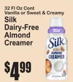 SuperFresh Silk Dairy-Free Almond Creamer offer