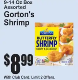 SuperFresh Gorton's Shrimp offer