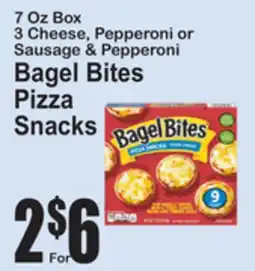 SuperFresh Bagel Bites Pizza Snacks offer