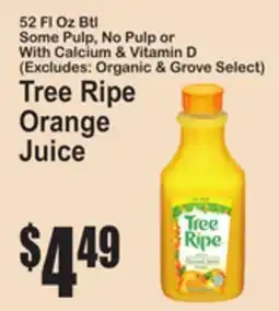 SuperFresh Tree Ripe Orange Juice offer