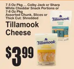 SuperFresh Tillamook Cheese offer