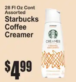 SuperFresh 28 Fl Oz Cont Assorted Starbucks Coffee Creamer offer