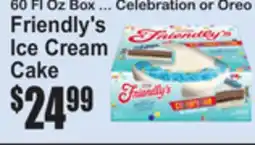 SuperFresh Friendly's Ice Cream Cake offer