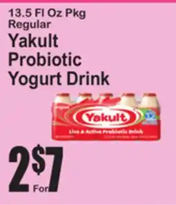 SuperFresh Yakult Probiotic Yogurt Drink offer
