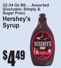 SuperFresh Hershey's Syrup offer